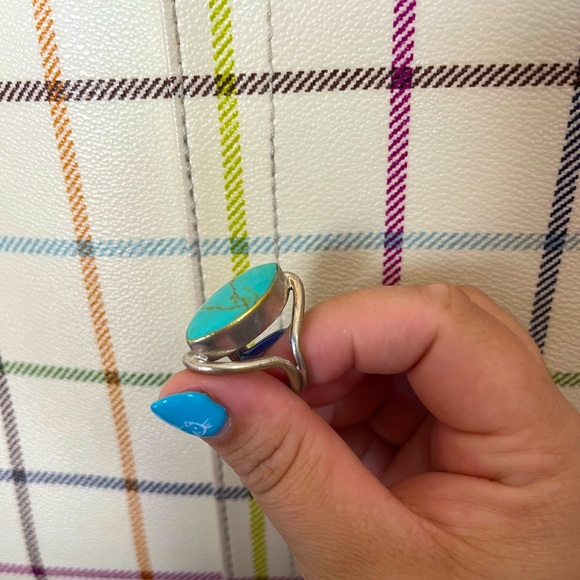 VINTAGE TURQUOISE RING - Picture 5 of 6